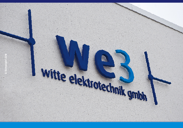 Kunde: we3 witte elektrotechnik gmbh, Unternehmensbroschüre